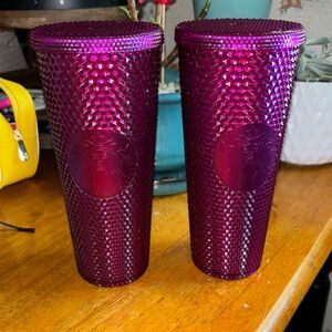 Offer is $9 PER tumbler. I have 2 2021 Venti Starbucks Tumblers avail in EUC.